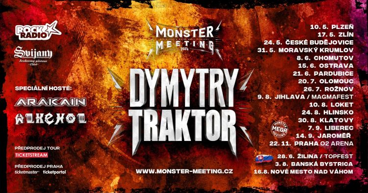 Monster Meeting www plakát, rozpis